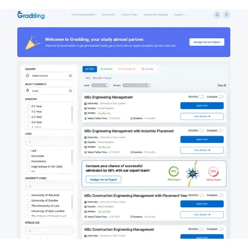 Gradding Laravel admin dashboard